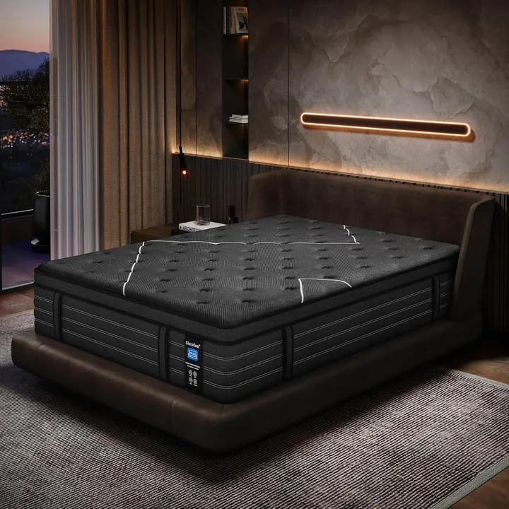 Slecofom 14" Medium Firm Euro Top Hybrid Mattress
